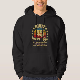 Sudadera Hace 45 Años Todas las Piezas Originales Cumpleaño