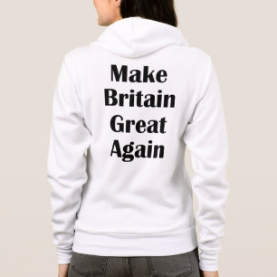 Sudadera Hacer a Gran Bretaña una camiseta nueva