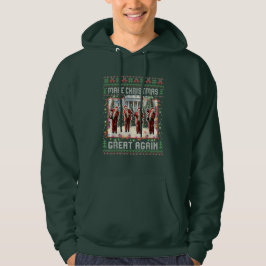 Sudadera Hacer a los Navidades geniales de nuevo Navidad Di