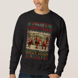 Sudadera Hacer a los Navidades geniales de nuevo Navidad Gr