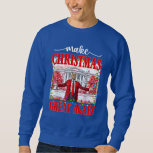 Sudadera Hacer a los Navidades grandes de nuevo Donald Trum
