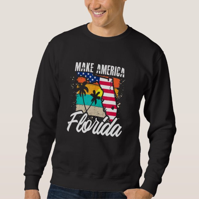 Sudadera Hacer América Florida 1 (Anverso)