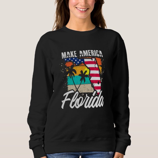 Sudadera Hacer América Florida 1 (Anverso)