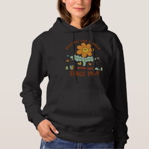 Sudadera Hacer del mundo un lugar mejor desde 1969 Cumpleañ