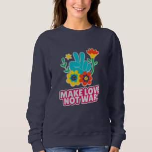 Sudadera Hacer que el amor no sea la guerra