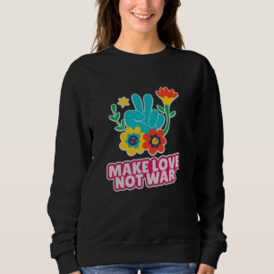 Sudadera Hacer que el amor no sea la guerra