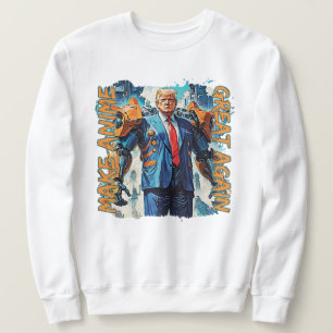 Sudadera Hacer que el ánime vuelva a ser grande - Mecha Tru