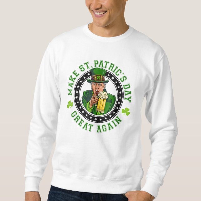 Sudadera Hacer que el Día de los Patrocinadores vuelva a se (Anverso)