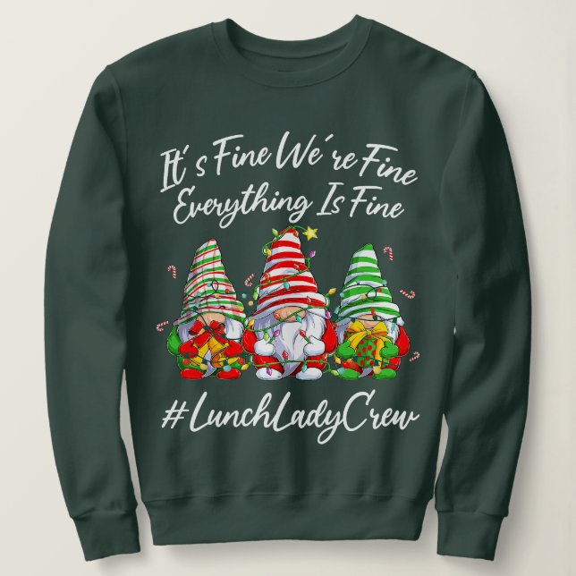 Sudadera Hacer que los Navidades vuelvan a ser grandes (Anverso del diseño)