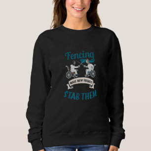 Sudadera Hacer que nuevos amigos les apuñalen en silla de r