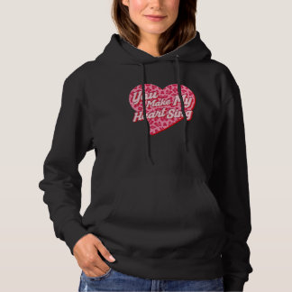 Sudadera Haces que mi corazón cante Leopardo occidental del