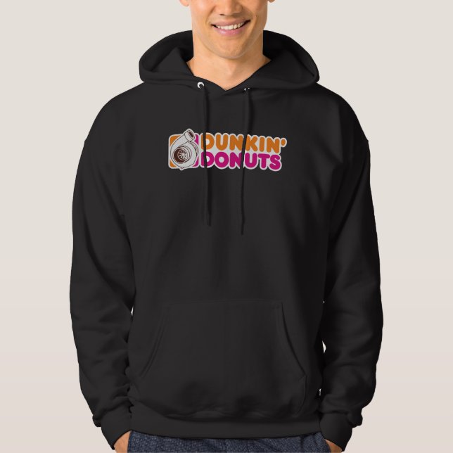 Sudadera Haciendo Donuts - Entusiasta Divertido de Carreras (Anverso)