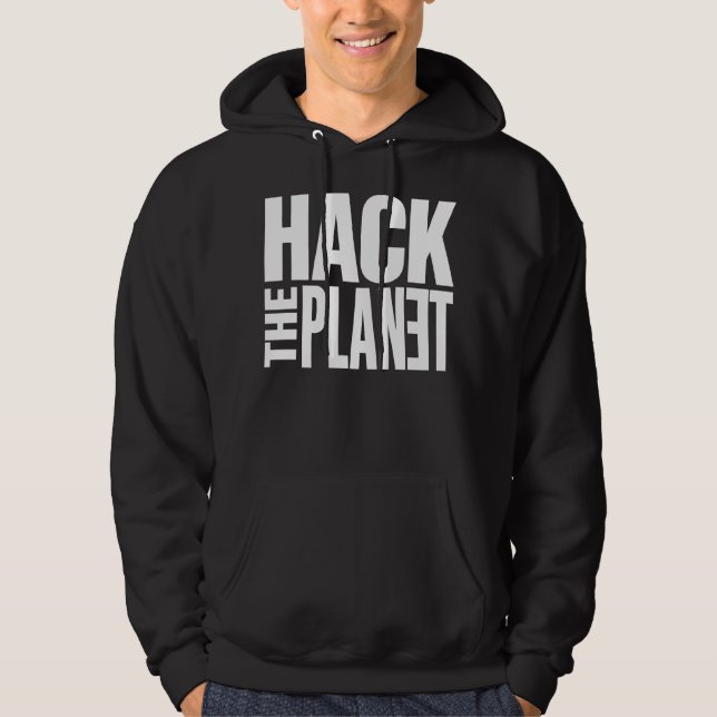 Sudadera Hack The Planet (Anverso)