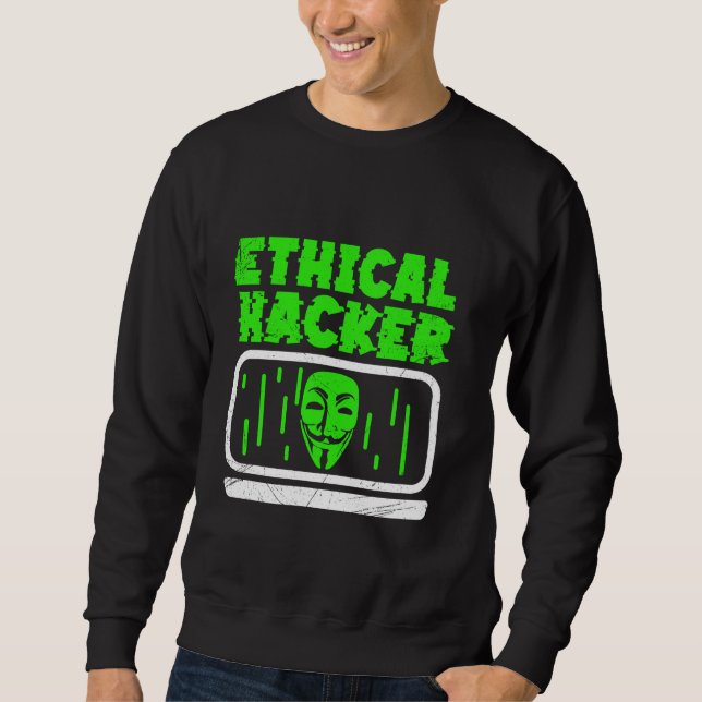 Sudadera Hackeo ético hackeo informático hacker hackeo hack (Anverso)