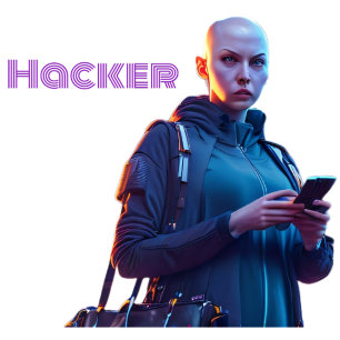 Sudadera Hacker chica hoodie
