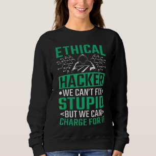 Sudadera Hacker Computer Code Ethacker Ciberseguridad