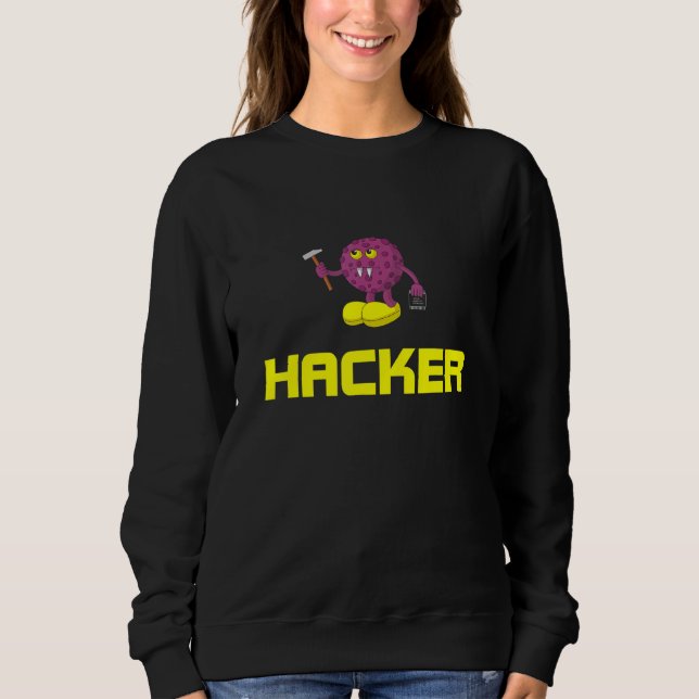 Sudadera Hacker for a computer engineer (Anverso)