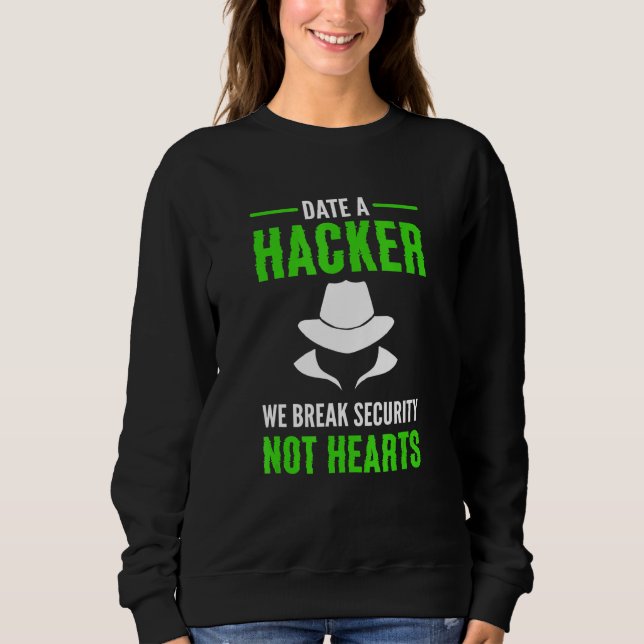 Sudadera Hacker Gorra blanco. Ciberguerrero. Ex de ciberseg (Anverso)