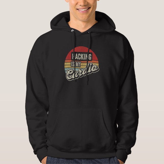 Sudadera Hacking Es Mi Cardio Retro   Hacking Ciber Hacker (Anverso)