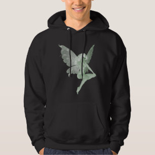 Sudadera Hada 1A del verde de la firma del arte del ajenjo