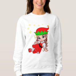 Sudadera Hada Elfa Linda con Estrellas