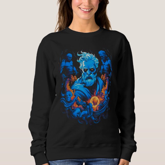 Sudadera Hades Dios Griego (Anverso)