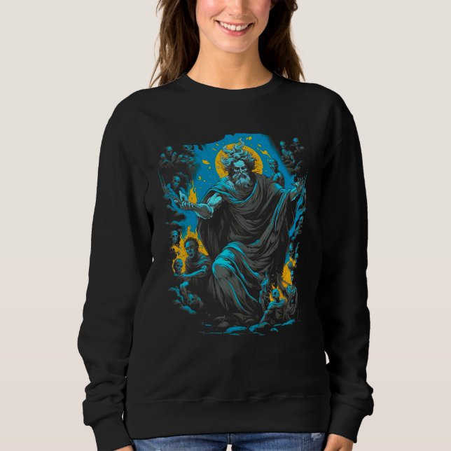 Sudadera Hades Dios Mitología Griega (Anverso)