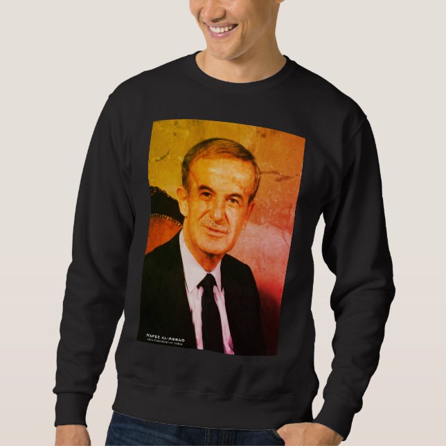 Sudadera Hafez al-Assad, presidente sirio (Anverso)