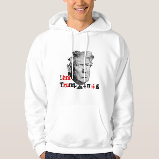 Sudadera Haga América grande otra vez (Anverso)