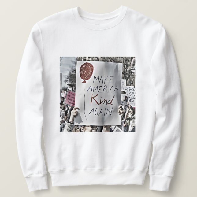 Sudadera Haga la camiseta de la clase de América otra vez (Anverso del diseño)