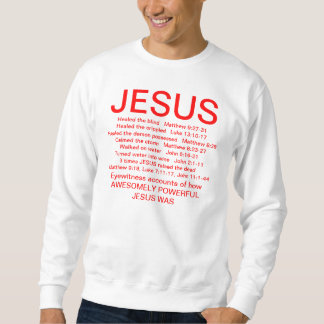 Sudadera Haga publicidad de Jesús en su vida