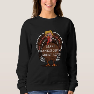 Sudadera Haga que el Día de Acción de Gracias sea grande ot