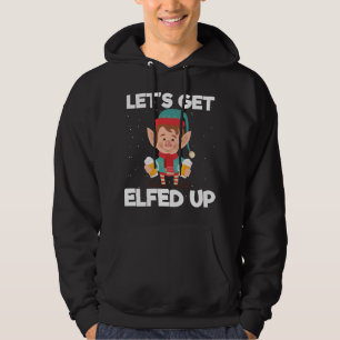 Sudadera Hagamos que los Navidades estén hartos de Beer Elf