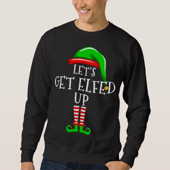 Sudadera Hagamos que se aburra de la Fiesta de Navidades fa (Anverso)