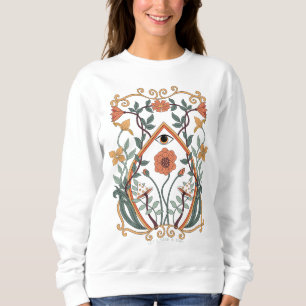 Sudadera Hagamos un viaje hongos art deco cottagecore