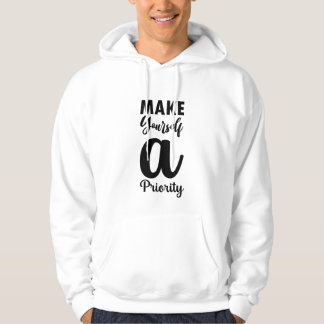 Sudadera Háganse una figura prioritaria en Unisex Hoodie