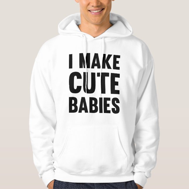 Sudadera Hago Bebés Lindos (Anverso)