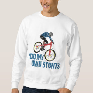 Sudadera Hago mi propia cosecha en bicicleta de montaña
