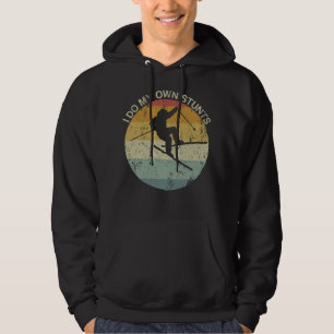 Sudadera Hago Mi Propia Lesiones De Esquiador De Pie