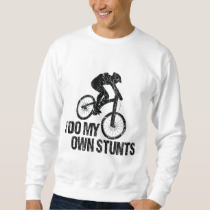 Sudadera Hago Mis Propias Tonterías Graciosas De Ir En Bici