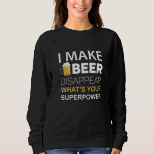 Sudadera Hago que la cerveza desaparezca