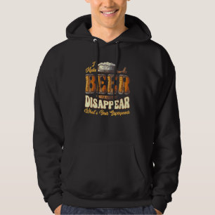Sudadera Hago Que La Cerveza Desaparezca Lo Que Tu Superpod
