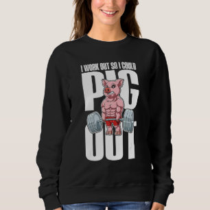 Sudadera Hago Trabajo Para Poder Coger Para Un Cerdo Animal