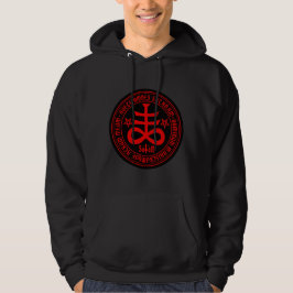 Sudadera Hail Satanás - Pentagram cross 666 Hoodie -