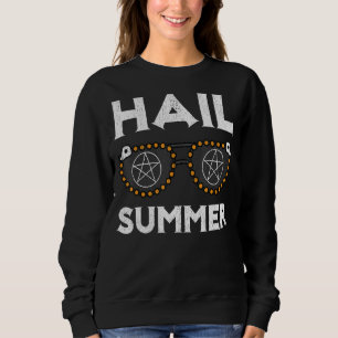 Sudadera Hail Summer Gótica Estética Grunge Gótico Sunglass