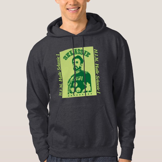 Sudadera Haile Selassie I H.I.M. (Anverso)