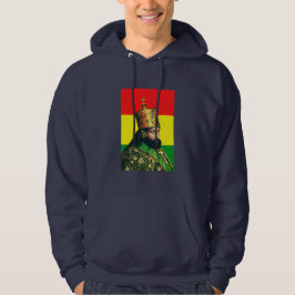 Sudadera Haile Selassie Jah Rastafari Reggae Rasta Roots 