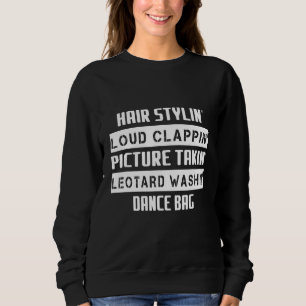 Sudadera Hair Loud Picture Style Dance Mom Sarcastic