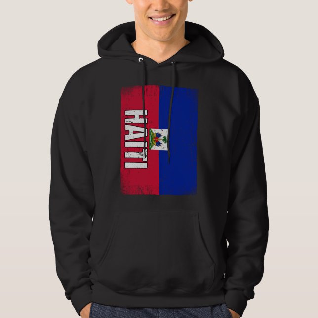 Sudadera Haitian Flag Haiti  2 (Anverso)
