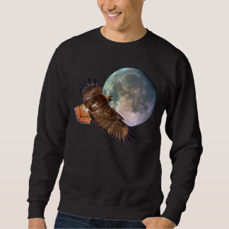 Sudadera Halcón de cola roja y camiseta con vida salvaje de